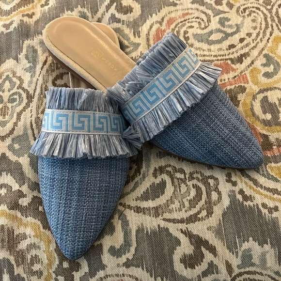 Michelle Mcdowell Mules Size 7 - Picture 1 of 2